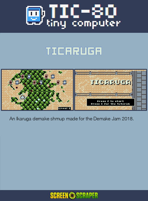 Ticaruga — Box back