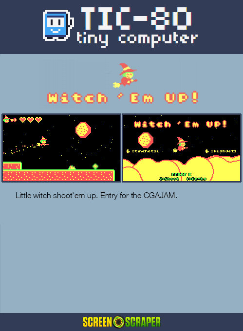 Witch' Em Up! — Box back