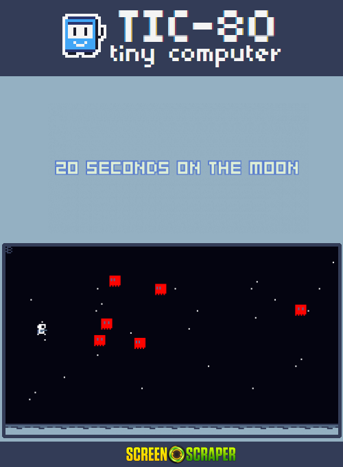 20 Seconds On The Moon box art
