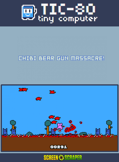 Chibi Bear Gun Massacre!
