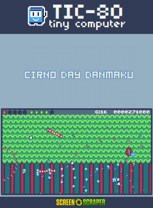 Cirno Day Danmaku