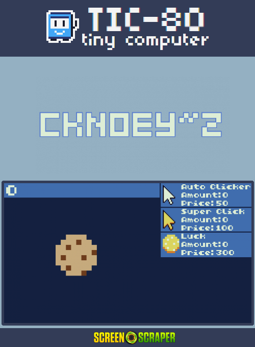 Cookie Clicker - The First Version