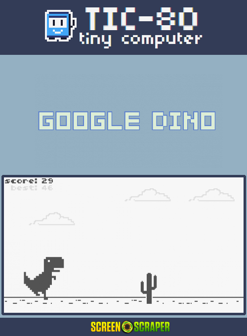 Google Dino box art