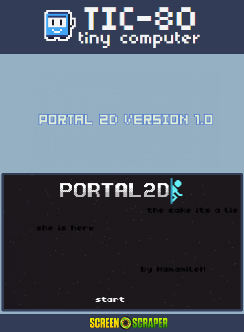 Portal 2D Version 1.0