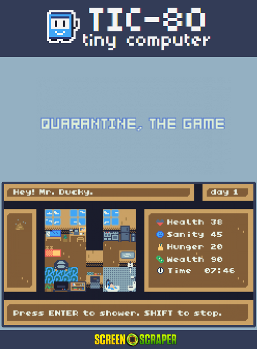 Quarantine, The Game