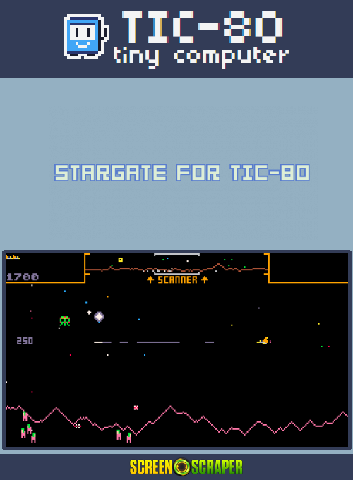 Stargate For Tic-80 box art