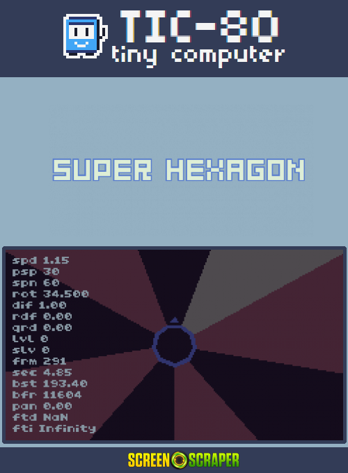Super Hexagon box art
