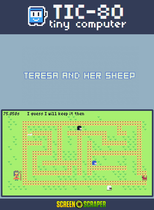Teresa And Her Sheep