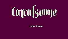 Carcassonne — Title screen
