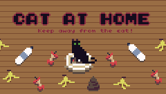 Cat At Home — Title screen