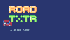 Road Txtr — Title screen