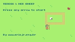 Teresa And Her Sheep — Title screen