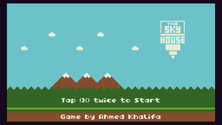 The Sky House — Title screen